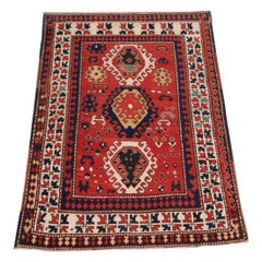Antique Caucasian Bordjalou Kazak Rug, Circa 1870