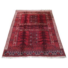 Old Afghan Purdah Ensi Hatchli Rug, Chakesh Village, Circa 1920