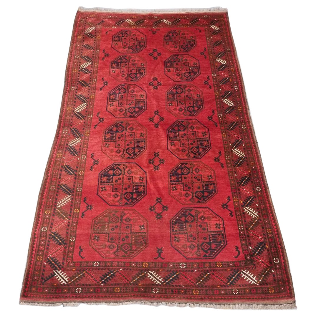 Antique tapis afghan Sulyman Village, vers 1900/20