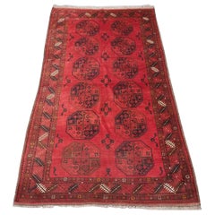 Antiker afghanischer Sulyman- Village-Teppich, um 1900/20