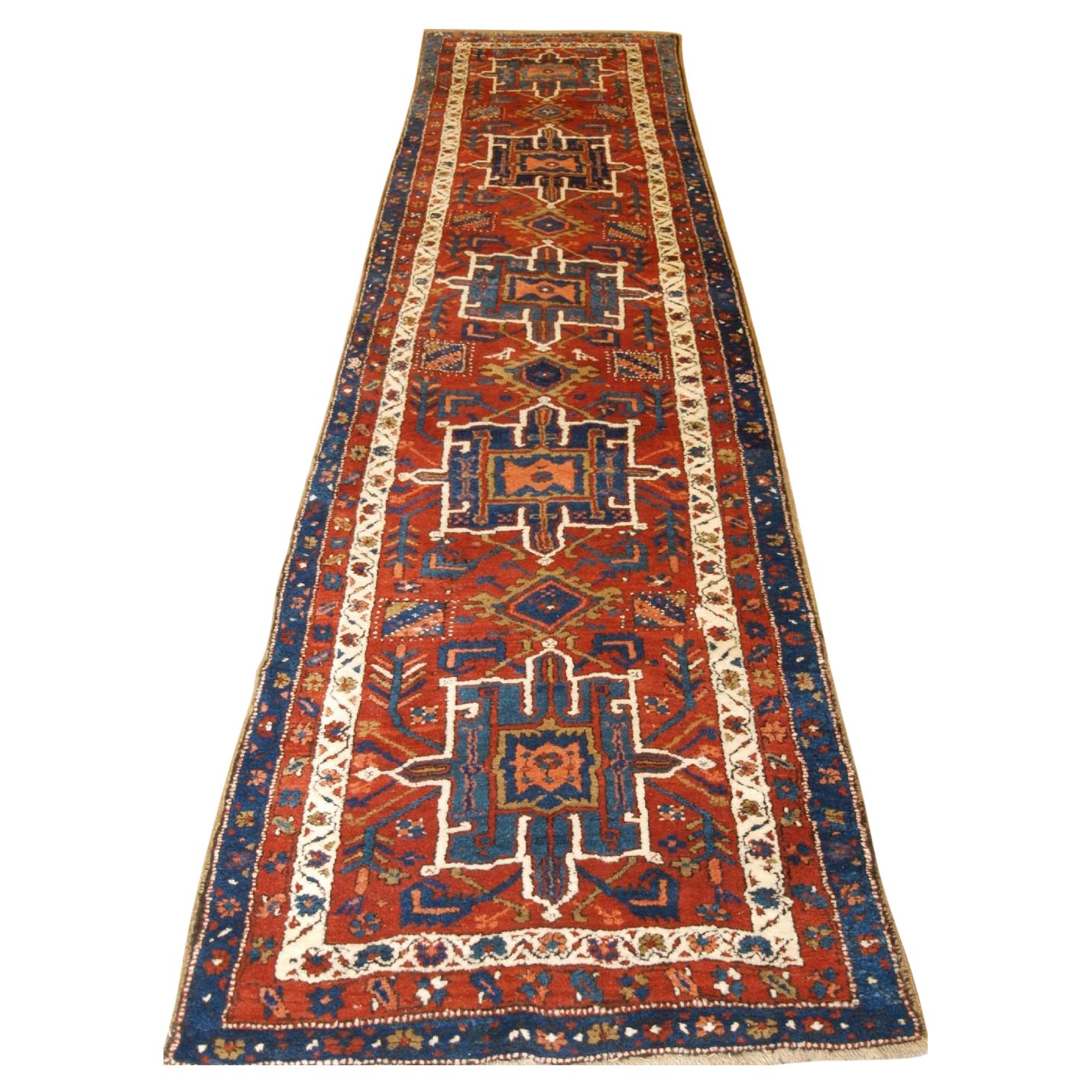 Antique Karaja Runner Of Traditional Design, Circa 1900