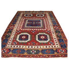 Turkish Bergama Carpet Of Holbein Design, Great Furnishing Rug, Circa 1920/30