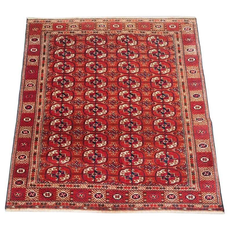 Antique Tekke Turkmen 'Wedding Dowry' Rug, Circa 1900