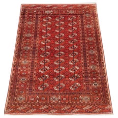 Antuique Tekke Turkmen Dip Khali-Teppich, Turkmen Dip, um 1900