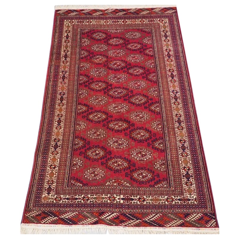 Old Yomut Turkmen Rug Of Traditional Design, Circa 1920/30