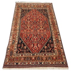 Alfombra tribal antigua Kashkuli Qashqai, circa 1900