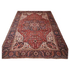 Antique Heriz Carpet, Superb Furnishing Carpet, Circa 1910