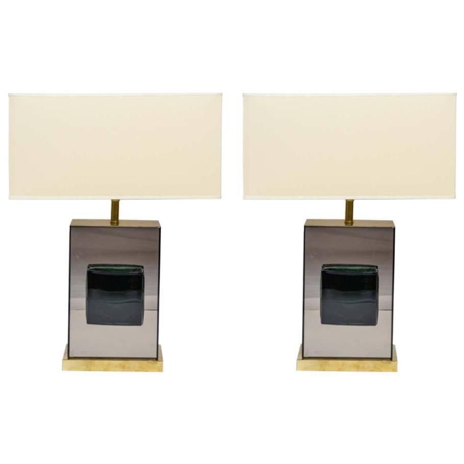 Decorative Pair of Table Lamps