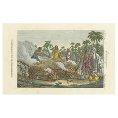 Traditional Hindu Funeral: Cremation of a Brahmin (1827)