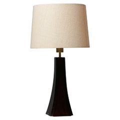 Glass Table Lamp, Heikki Turunen, Arabia, Mid-20th Century