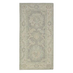 Turkish Oushak Rug Oriental Handmade 2'9" x 5' #11714
