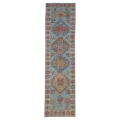 Oushak Rug Oriental Handmade 2'6" x 9'10" #AR-604