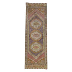 Turkish Oushak Rug Oriental Handmade 2'10" x 8'8" #2317