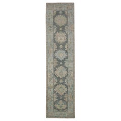 Alfombra Turca Oushak Oriental Hecha a Mano 2'10" x 11'3" #12064