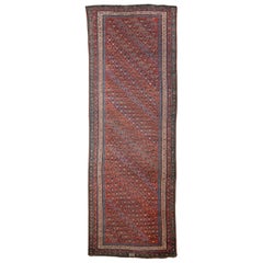 Tappeto antico Malayer Oriental Handmade 5'4" x 15' #NT-01