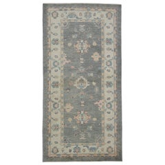 Turkish Oushak Rug Oriental Handmade 4' x 8' #2339