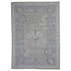 Turkish Oushak Rug Oriental Handmade 5' x 7' #12159