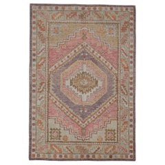 Tapis turc Oushak Oriental Handmade 4' x 5'11" #2157