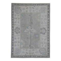 Turkish Oushak Rug Oriental Handmade 4'10" x 6'8" #12139