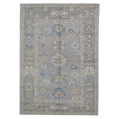 Turkish Oushak Rug Oriental Handmade 5'1" x 7'2" #11943
