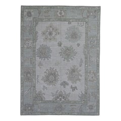 Turkish Oushak Rug Oriental Handmade 5'1" x 7' #11760