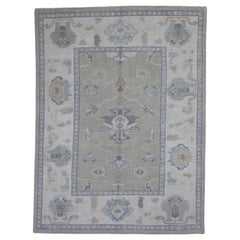 Turkish Oushak Rug Oriental Handmade 5' x 6'8" #11888