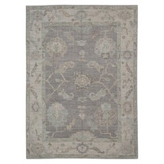 Turkish Oushak Rug Oriental Handmade 5'2" x 7' #11773