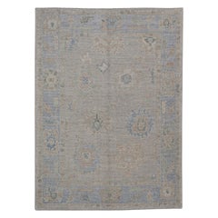 Turkish Oushak Rug Oriental Handmade 5'1" x 6'10" #11581