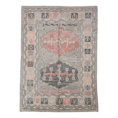 Turkish Oushak Rug Oriental Handmade 5'1" x 7'1" #5003