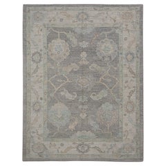 Turkish Oushak Rug Oriental Handmade 5'3" x 6'8" #11713