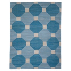 Türkischer Kelim-Teppich Orientalischer handgefertigter Flachgewebe 8'3" x 10'9" #11818