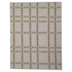 Alfombra Kilim Turca Tejido Plano Oriental Hecho a Mano 8' x 10'5" #12214