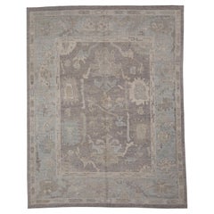 Turkish Oushak Rug Oriental Handmade 8'4" x 10'7" #11791
