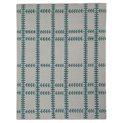 Tappeto turco Rug & Kilim Orientale fatto a mano a trama piatta 8' x 10'4" #12212