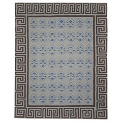 Rug & Kilim turco Orientale fatto a mano a trama piatta 8'2" x 10'2" #11668