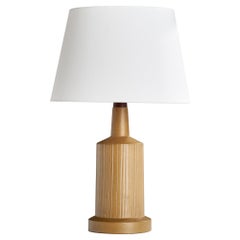 Jane & Jane Martz, Lampada da tavolo, Ceramica, Noce, USA, anni '1960