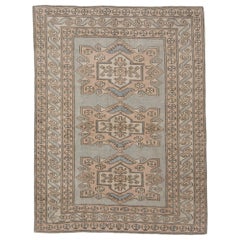 Alfombra Anatolia Turca Vintage Oriental Hecha a Mano 6' x 7'10" #11977