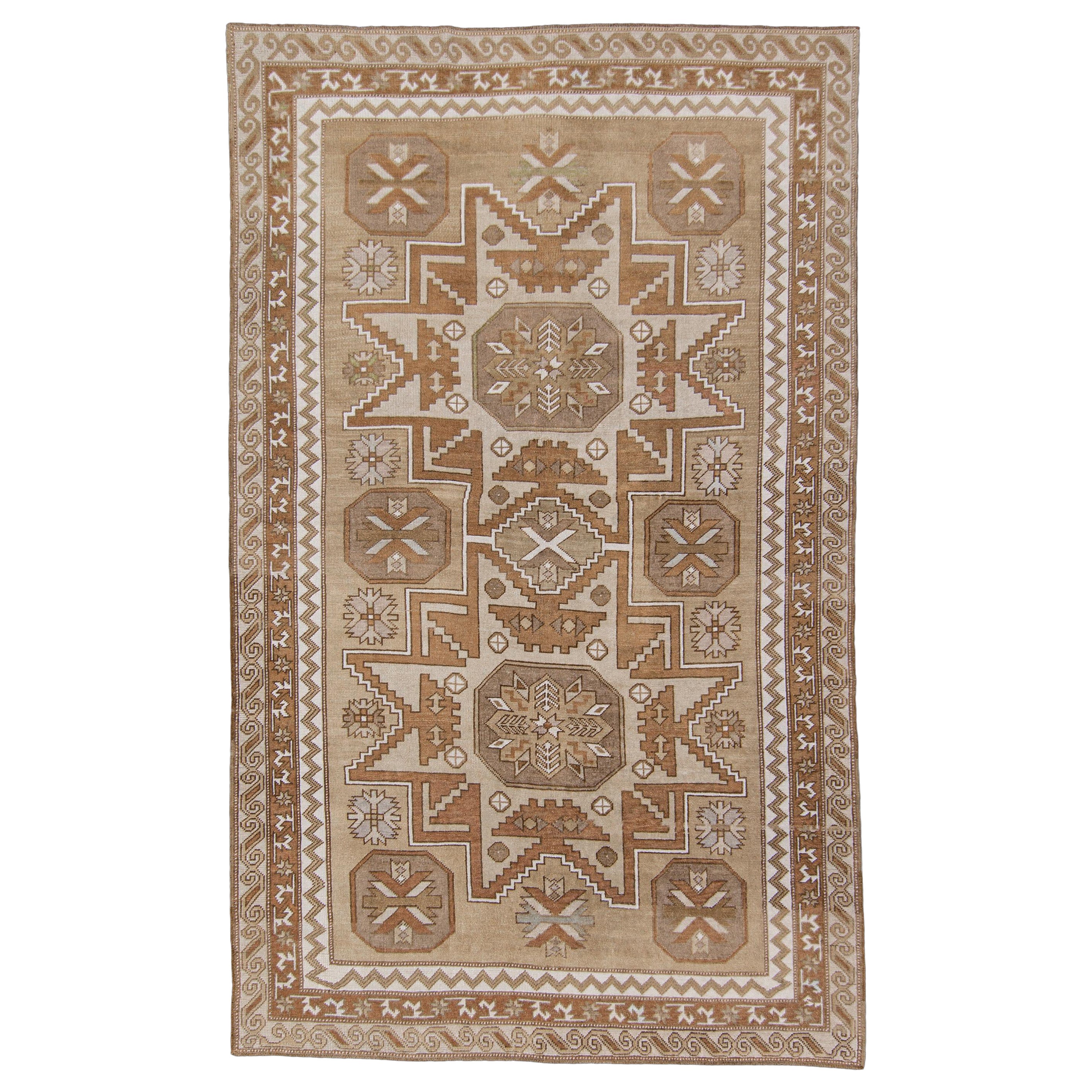 Turkish Vintage Anatolian Rug Oriental Handmade 6' x 9'9" #11287