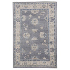 Turkish Oushak Rug Oriental Handmade 5'9" x 8'9" #11000