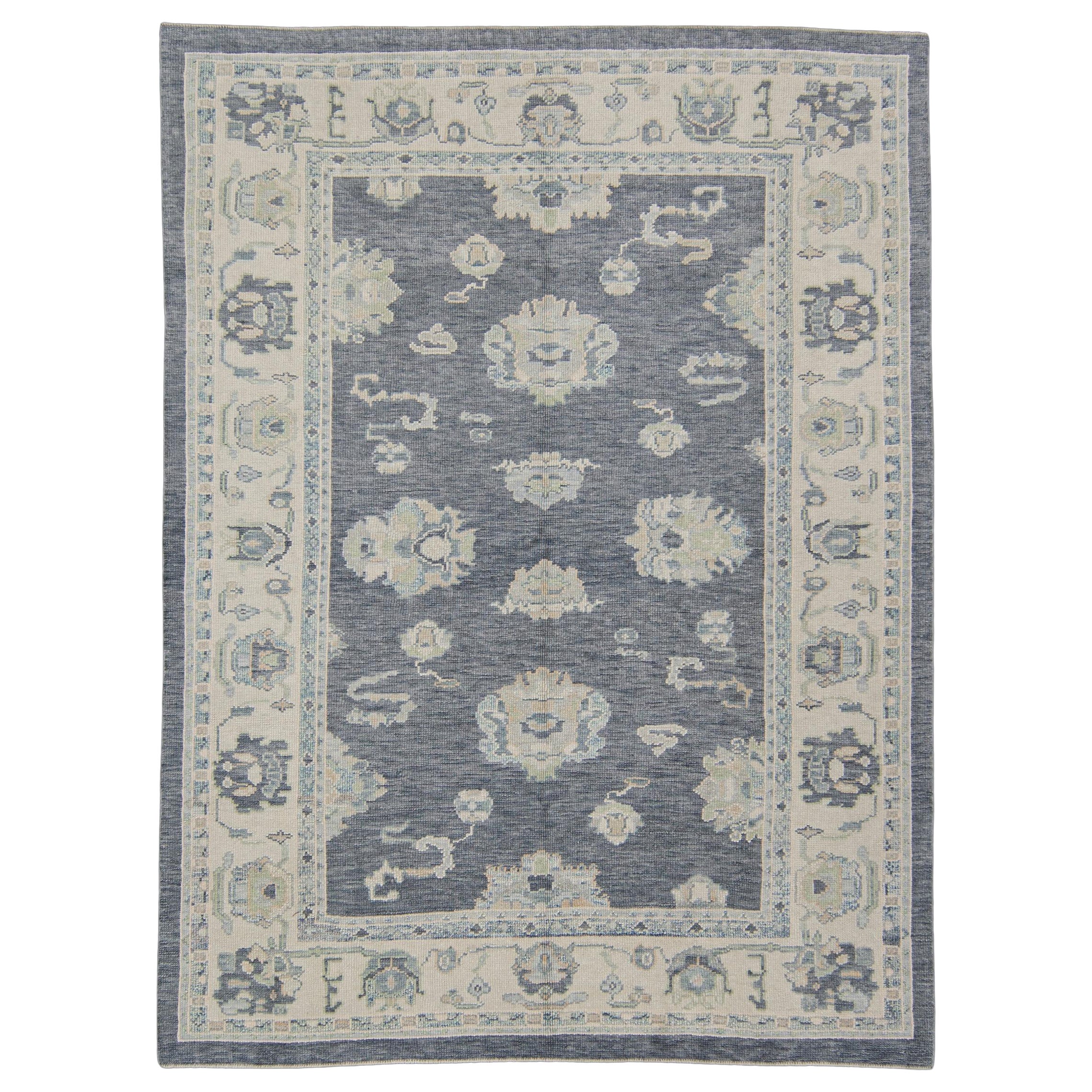 Turkish Oushak Rug Oriental Handmade 5'11" x 7'11" #10996