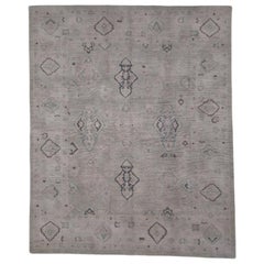 Turkish Oushak Rug Oriental Handmade 8'4" x 10'3" #8045