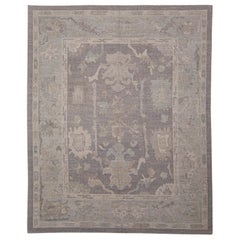 Turkish Oushak Rug Oriental Handmade 8'6" x 10'5" #11775