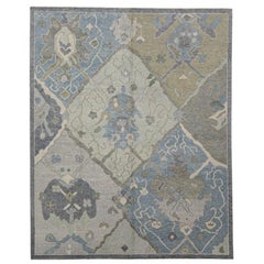 Turkish Oushak Rug Oriental Handmade 7'11" x 9'9" #12167