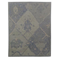Turkish Oushak Rug Oriental Handmade 7'11" x 9'10" #12075
