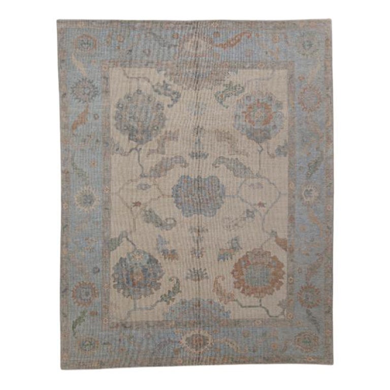Turkish Oushak Rug Oriental Handmade 8' x 10' #12058