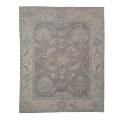 Turkish Oushak Rug Oriental Handmade 7'11" x 9'10" #11733