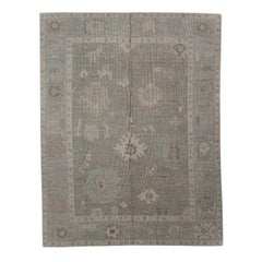 Turkish Oushak Rug Oriental Handmade 7'11" x 10'2" #11344