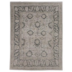 Turkish Oushak Rug Oriental Handmade 7'6" x 9'8" #11024