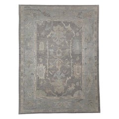 Turkish Oushak Rug Oriental Handmade 9'5" x 12'7" #11741