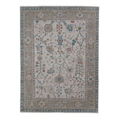 Oushak Rug Oriental Handmade 9' x 12'3" #AR-505